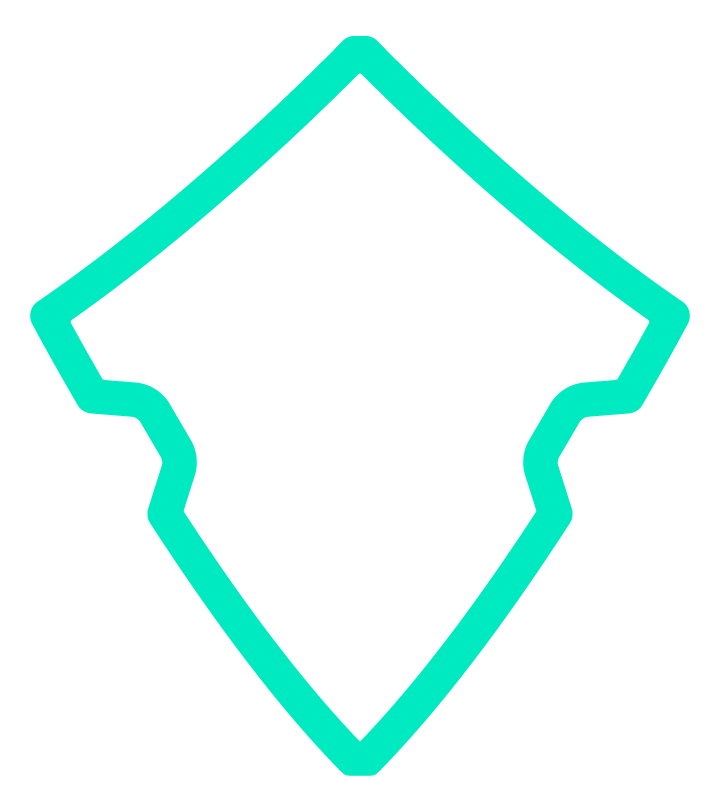 Secure Miami_Logomark_Bright Teal and White@4x